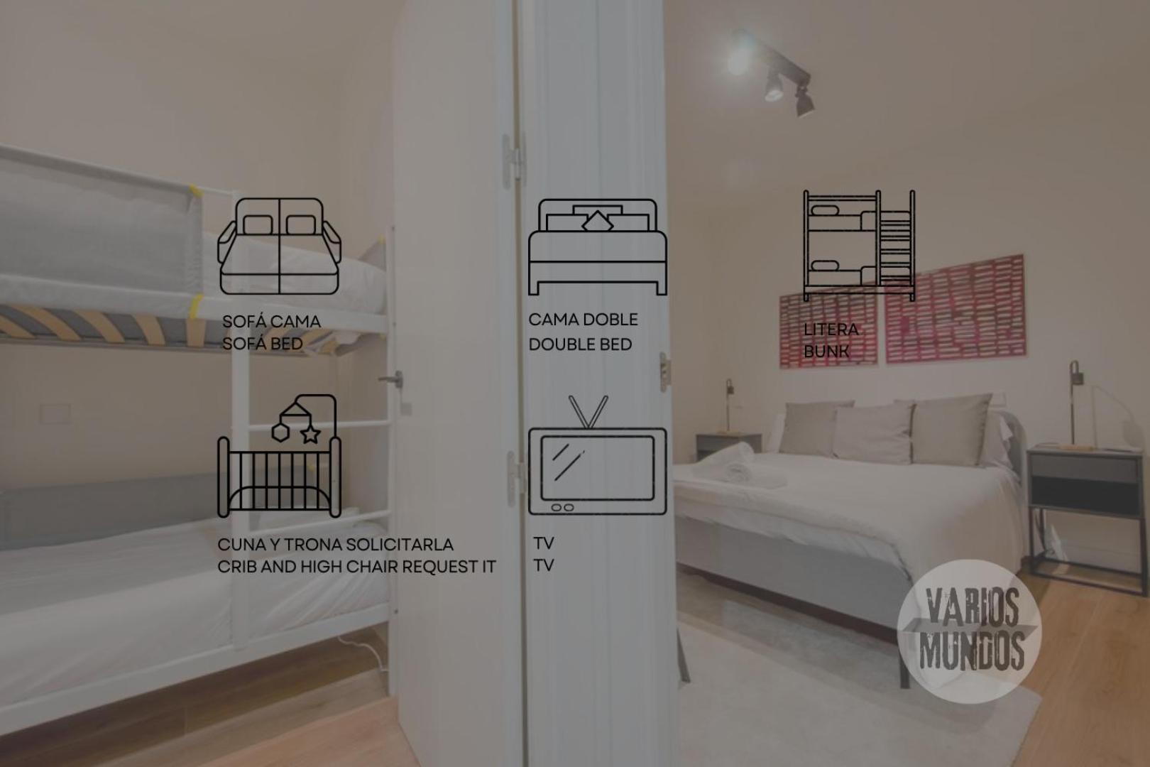 Cozy Apt Para 6Pax A Escasos Metros Del Retiro - Madrid E1 Exterior foto
